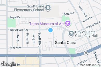 Map image of the property - 1700 Civic Center Dr