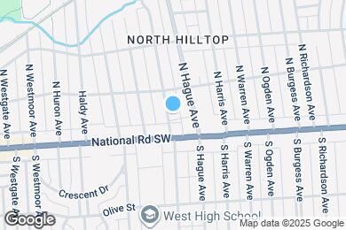 Map image of the property - 36 N Powell Ave