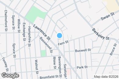 Map image of the property - 121 Bennington St