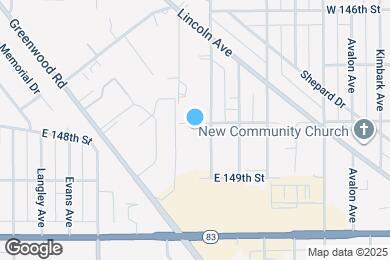 Map image of the property - 937 E 148th St