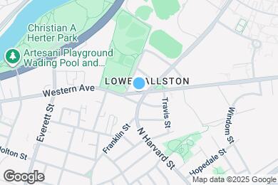 Map image of the property - 211 Western Ave