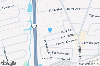 Map image of the property - 309 Aster Rd