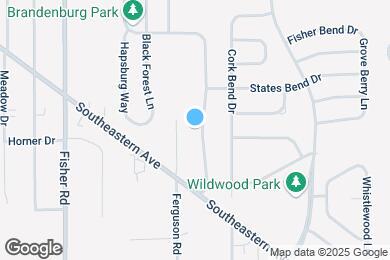 Map image of the property - 3446 Brandenburg Blvd