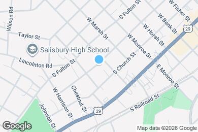 Map image of the property - 711 S Jackson St