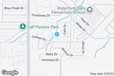 Map image of the property - 1105 Parker Ct