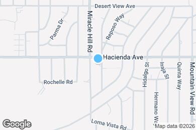 Map image of the property - 13079 Eliseo Rd