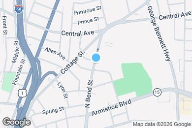 Map image of the property - 171 N Bend St