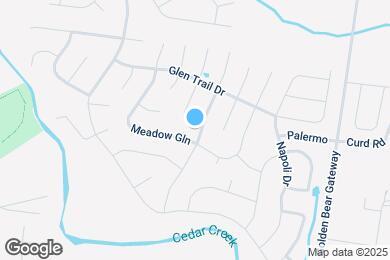 Map image of the property - 2853 Park Knoll Dr