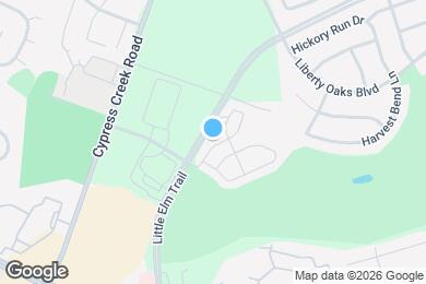 Map image of the property - 1900 Little Elm Trl