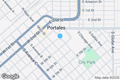 Map image of the property - 406 S Abilene Ave