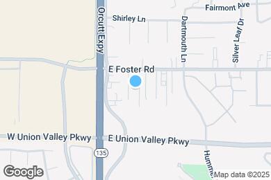 Map image of the property - 224 E Foster Rd