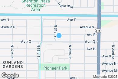 Map image of the property - 3004 Ave Q