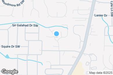 Map image of the property - 3414 Velvet Creek Dr SW