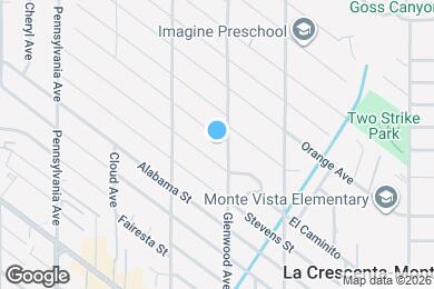 Map image of the property - 2910 Santa Carlotta St
