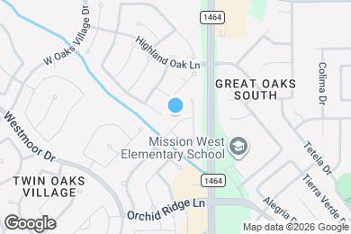 Map image of the property - 17802 Oakridge Canyon Ln