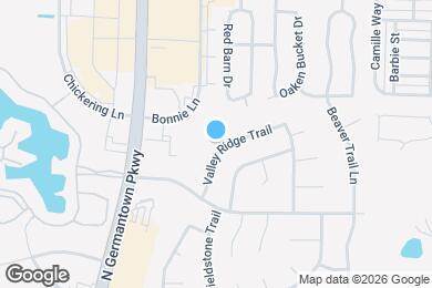 Map image of the property - 8182 Valley Ridge Trail