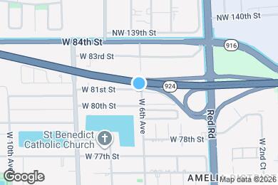 Map image of the property - 606 W 81st St