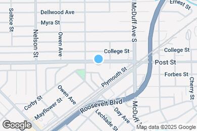 Map image of the property - 3126 Post St