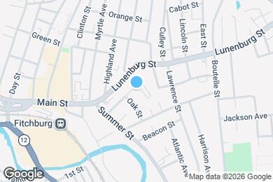 Map image of the property - 1 Brigham Park