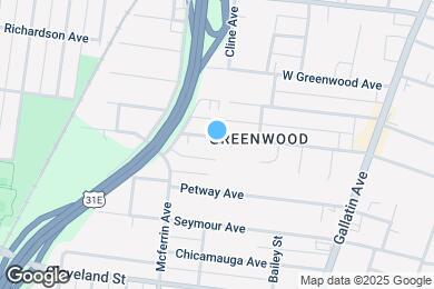 Map image of the property - 920 Granada Ave