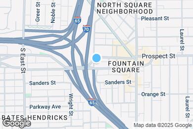 Map image of the property - 906 E Morris St
