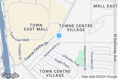 Map image of the property - One Townecrest Apartments