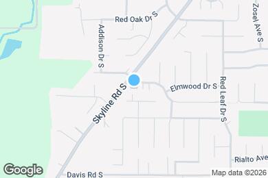 Map image of the property - 2214 Maplewood Dr S