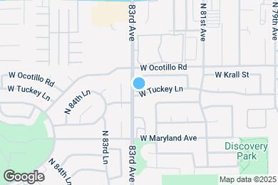 Map image of the property - 6702 N 82nd Dr