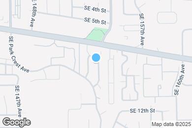 Map image of the property - 806 SE 153rd Ave