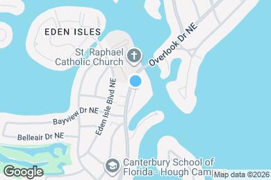 Map image of the property - 1325 Snell Isle Blvd NE