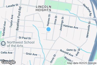 Map image of the property - 1804 Haines St