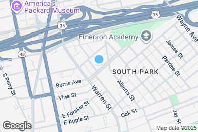 Map image of the property - 213 Burns Ave