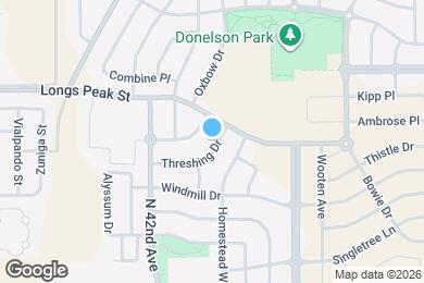 Map image of the property - 4363 Threshing Dr