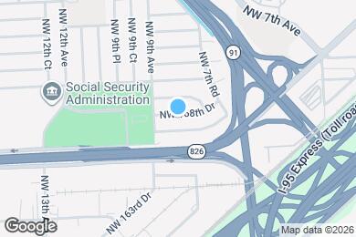 Map image of the property - 830 NW 168th Dr