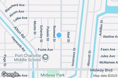 Map image of the property - 1509 Orlando Blvd