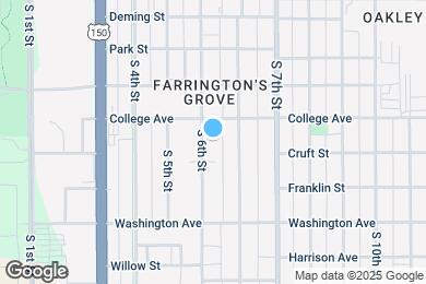 Map image of the property - 1130 S 6th St