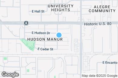 Map image of the property - 1602 E Williams St