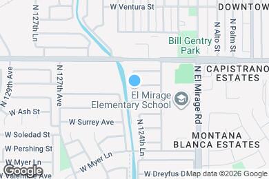 Map image of the property - 12441 W Willow Ave