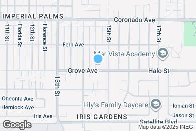 Map image of the property - 1277 Granger St