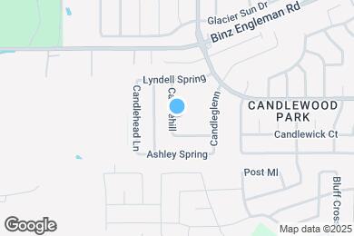 Map image of the property - 3632 Candlehill
