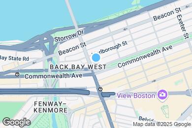 Map image of the property - 351 Commonwealth Ave