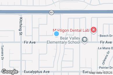 Map image of the property - 25809 Sweetleaf St