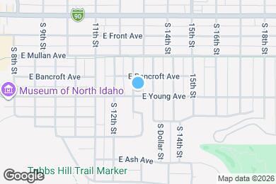 Map image of the property - 422 S 13th St