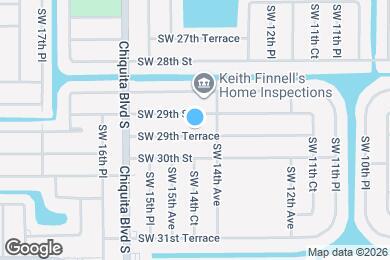 Map image of the property - SW Area - Move in Ready, off Chiquita Blvd