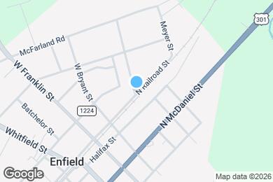Map image of the property - 401 N Railroad St
