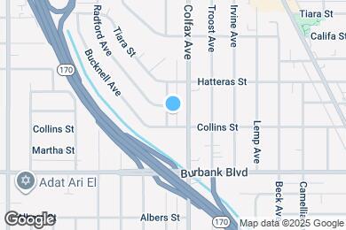 Map image of the property - 5714 Simpson Ave