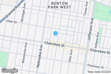 Map image of the property - 3331 California Ave