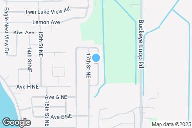 Map image of the property - 835 17th Terrace NE