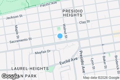 Map image of the property - 3326 California St