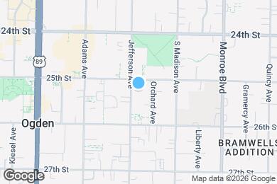 Map image of the property - 2520 Jefferson Ave